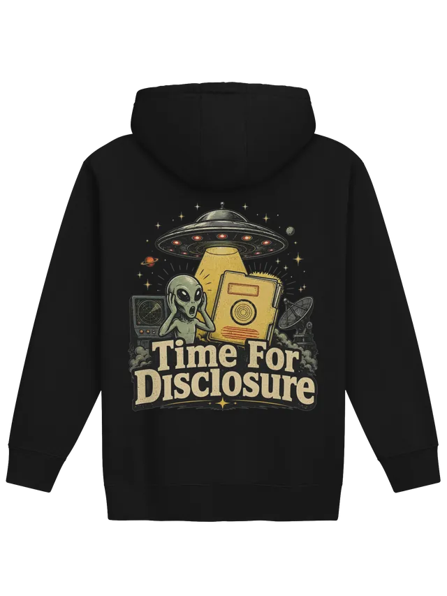 Time For Disclosure hoodie preview