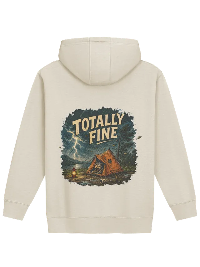Totally Fine hoodie preview