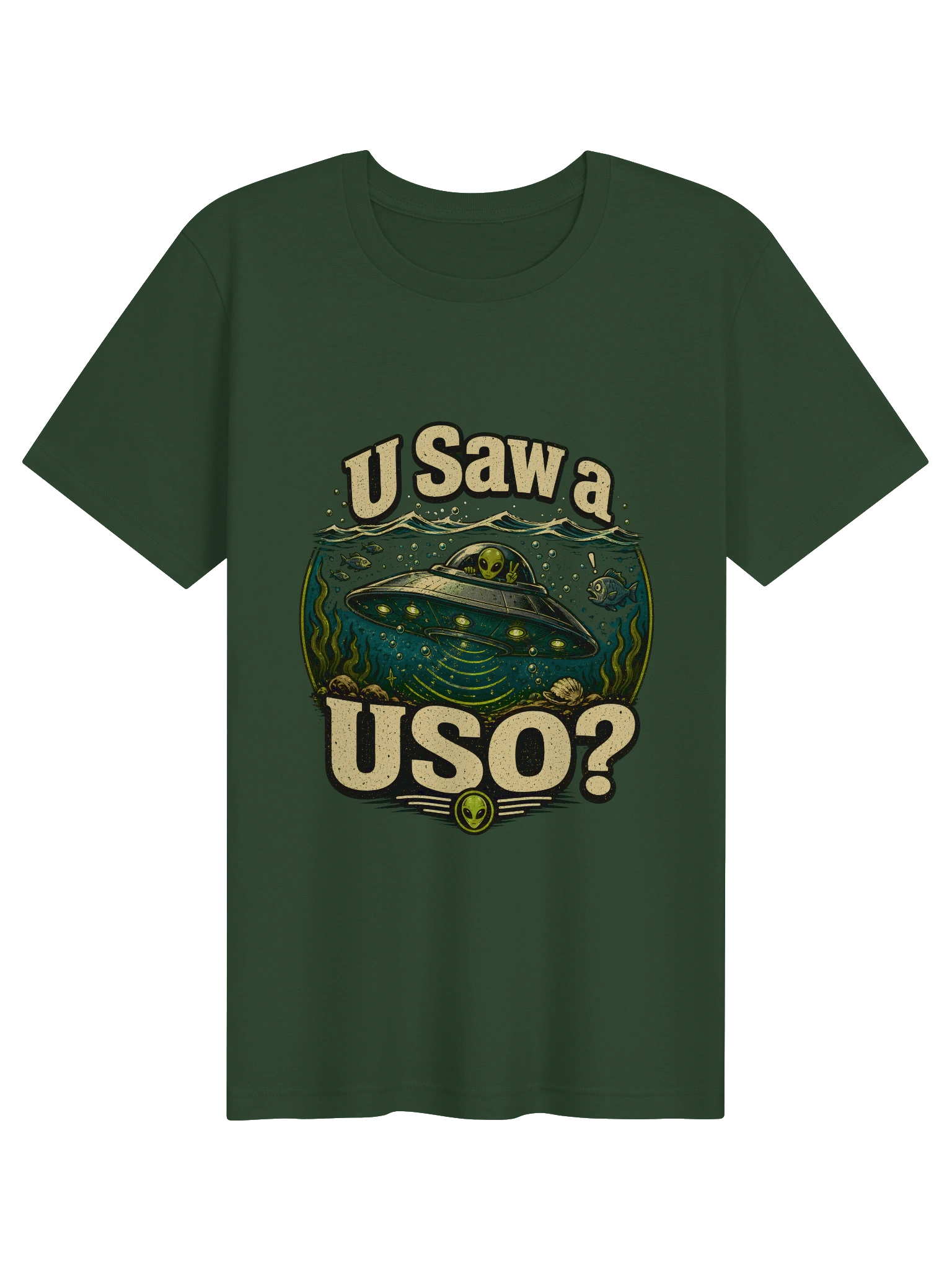 U Saw A USO? forest preview