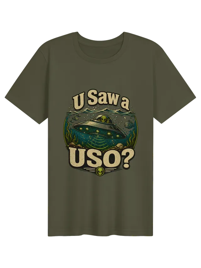 U Saw A USO? military green preview