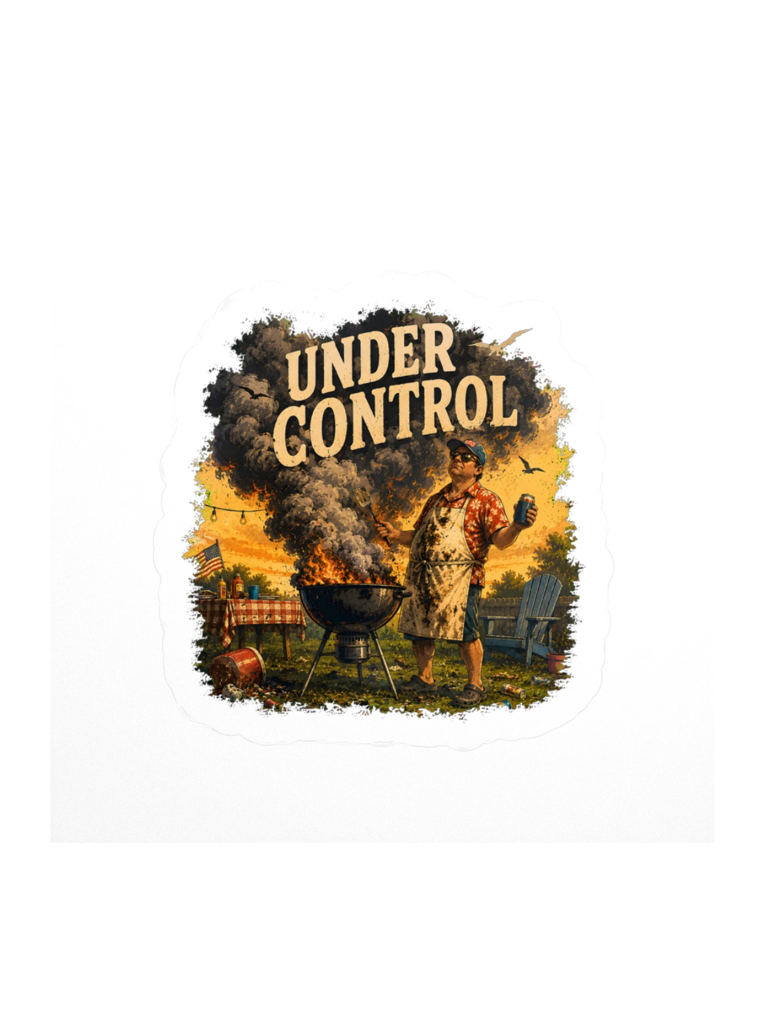 Under Control sticker preview