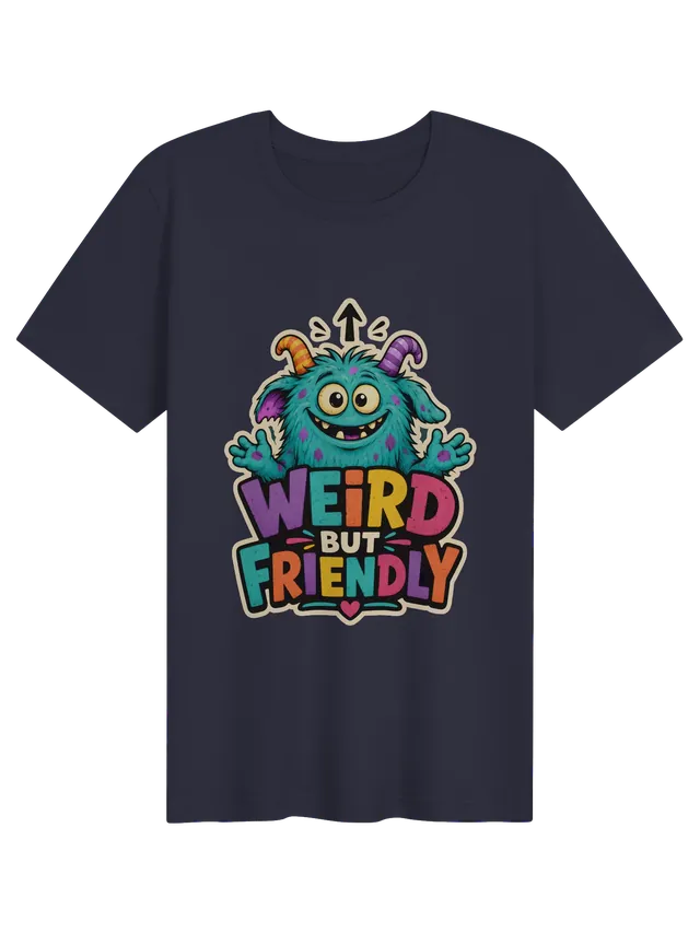 Weird But Friendly navy preview