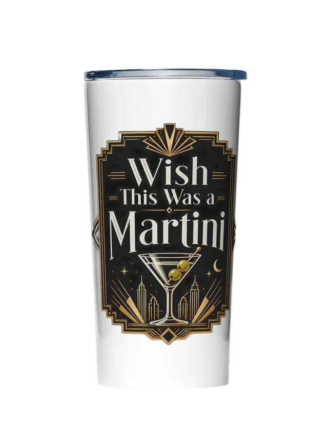 Wish This Was A Martini tumbler preview