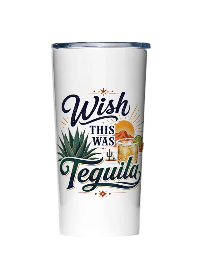 Wish This Was Tequila tumbler preview