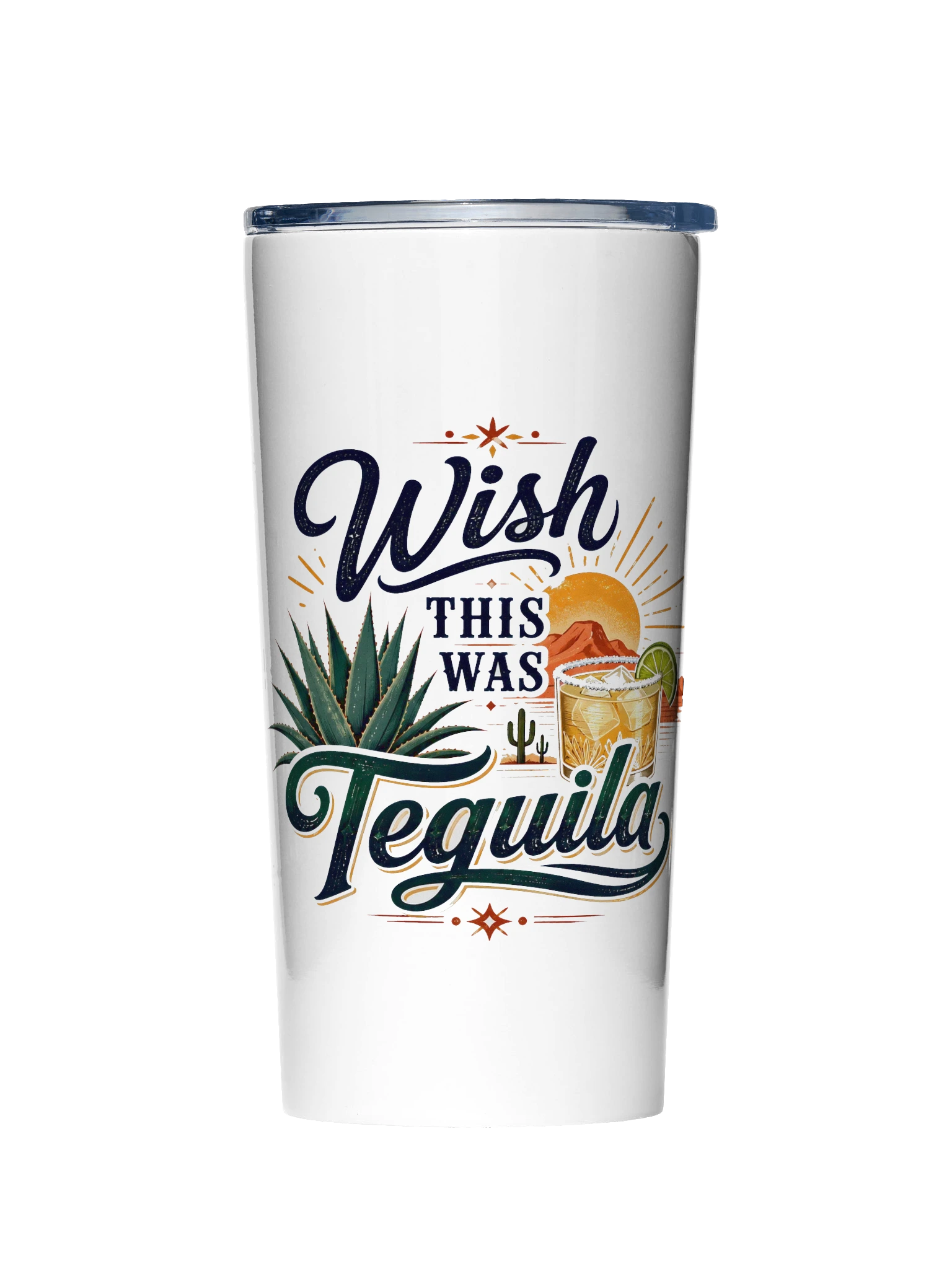Wish This Was Tequila tumbler preview