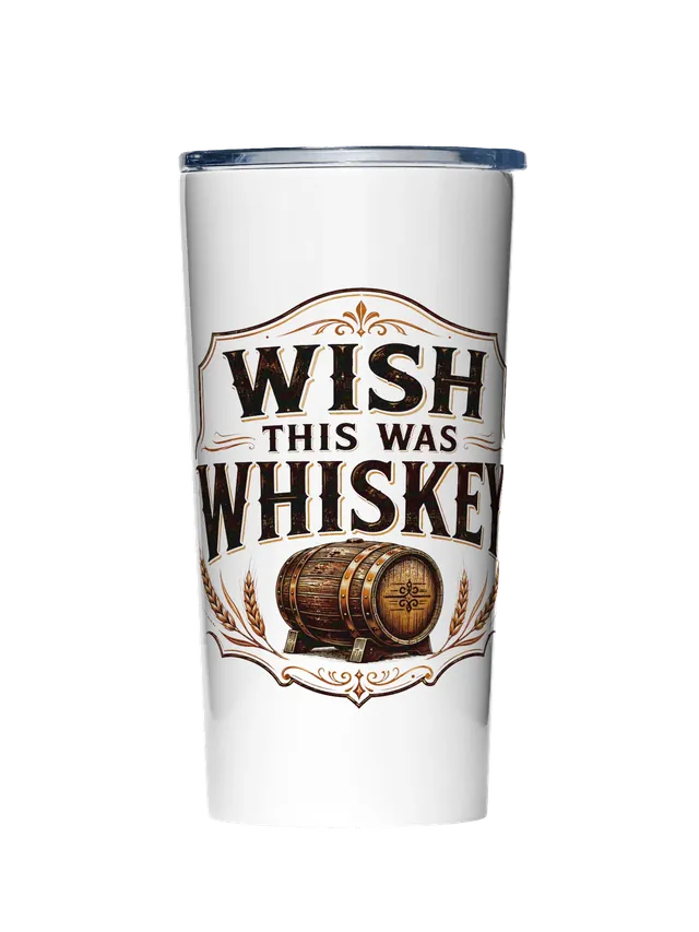 Wish This Was Whiskey tumbler preview