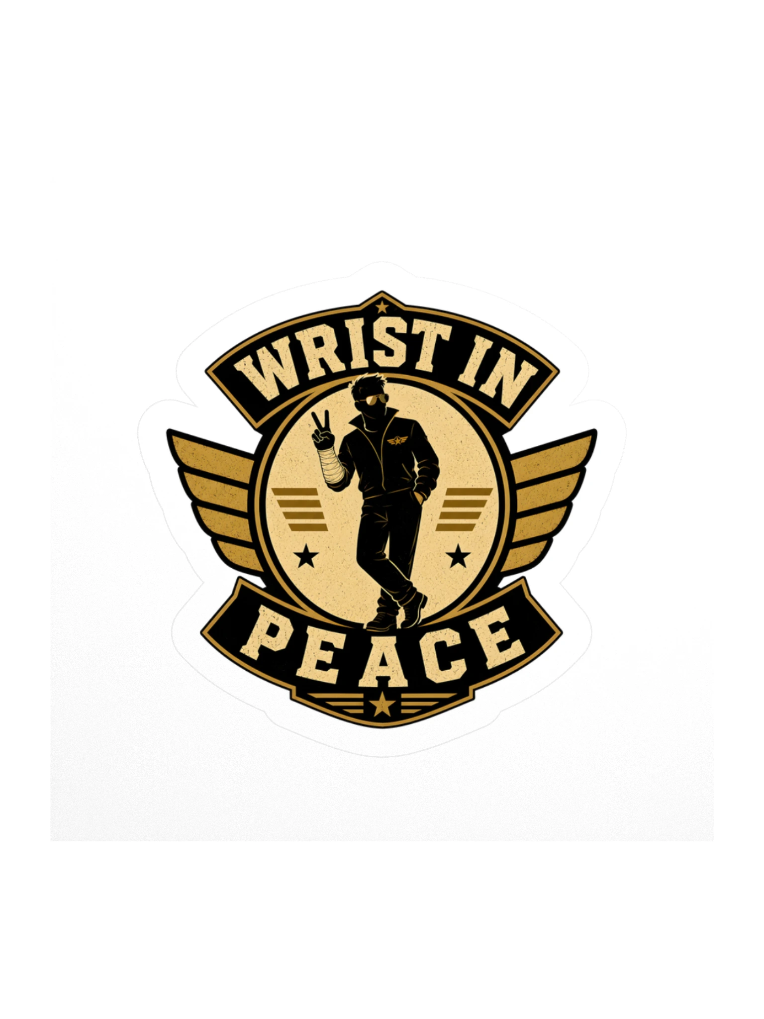 Wrist In Peace sticker preview